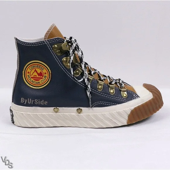 All Star Converse Mountain Club Leather Hi Top Shoes Men's 4.5 Womens 6.5 Taylor